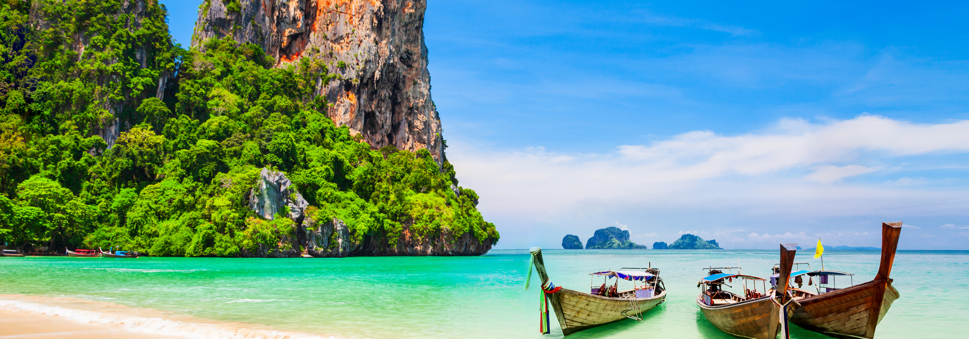 Thailand Koh Chang Både Ved Havet