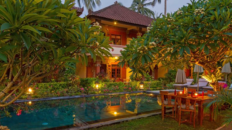 Pool By Night