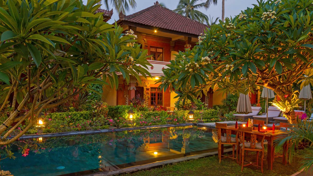 Pool By Night