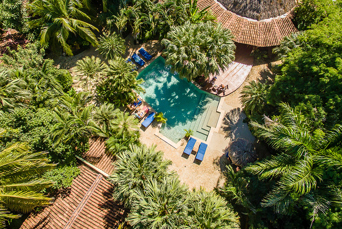 Hotel Pasatiempo Aerial