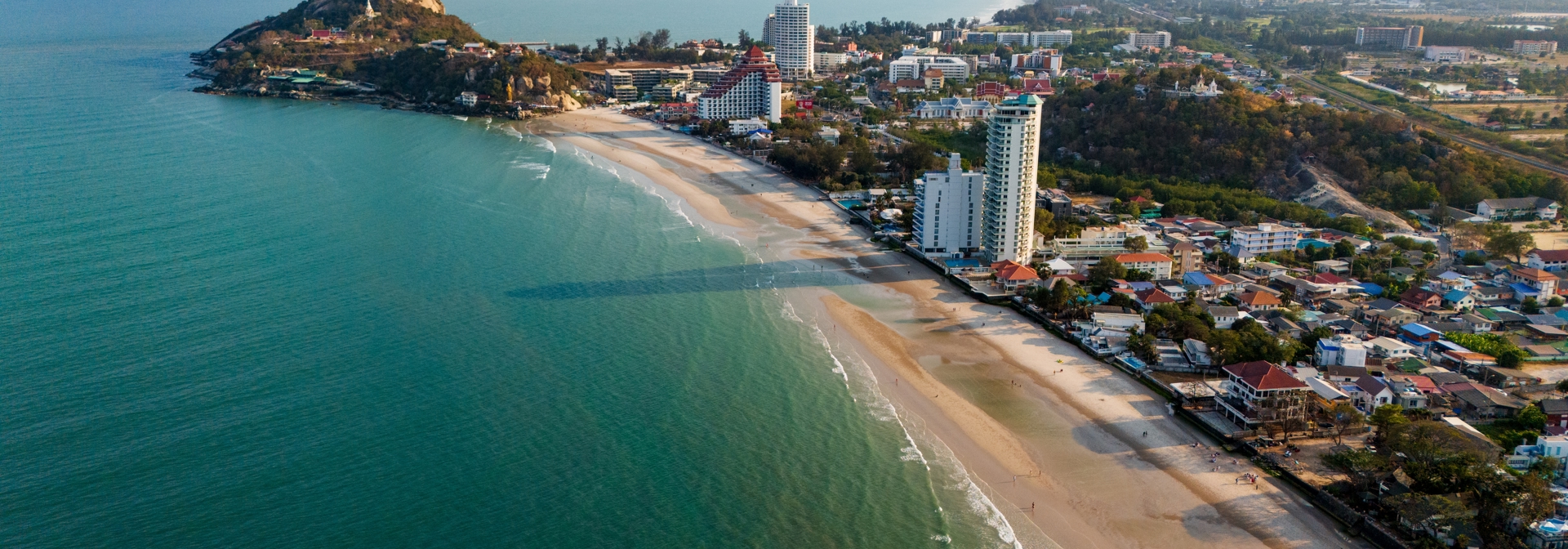 Hua Hin Beach Coastline