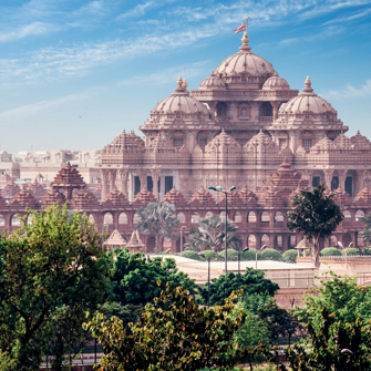 Akshardham-templet i Delhi