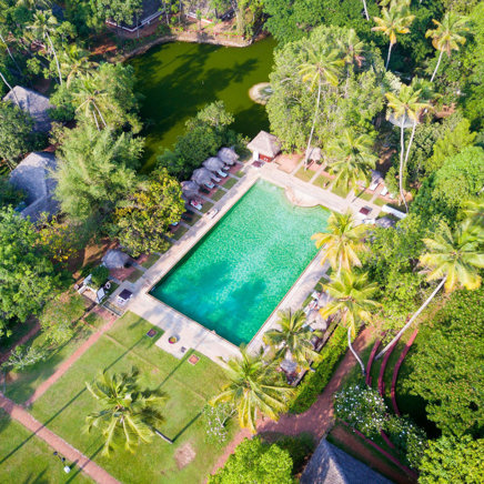 Strandforlængelse på resort i Mararikulam