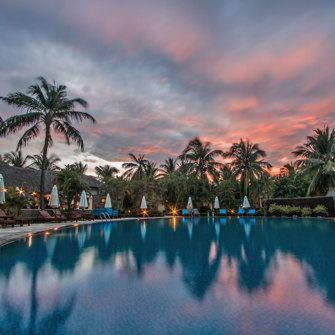 Poolsunset Hdr
