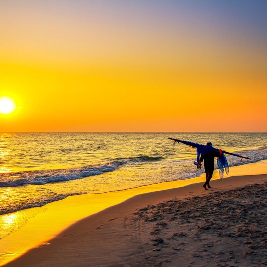 thailand - hua hin_strand_sunset_01