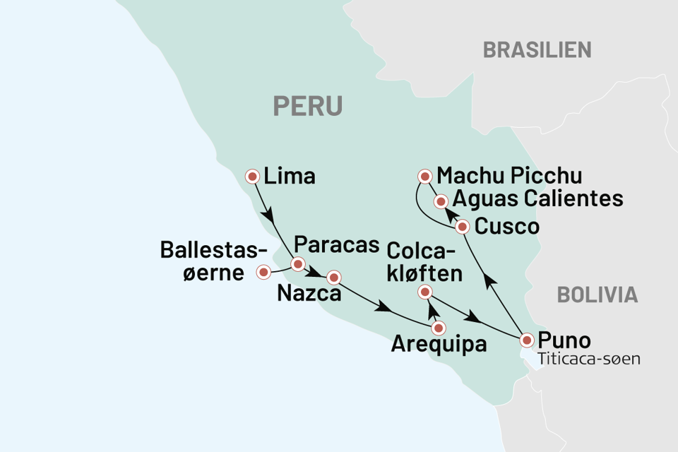 peru - Perus hoejdepunkter