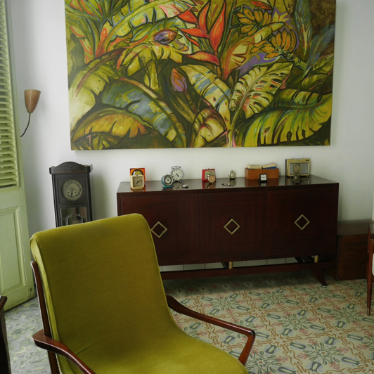 cuba - havana - havana_udvalgt_6_casa vitrales_stue
