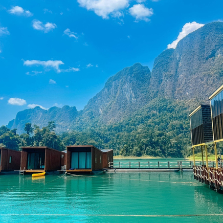 Næste stop er det flydende resort 360° Issara Floating Resort.