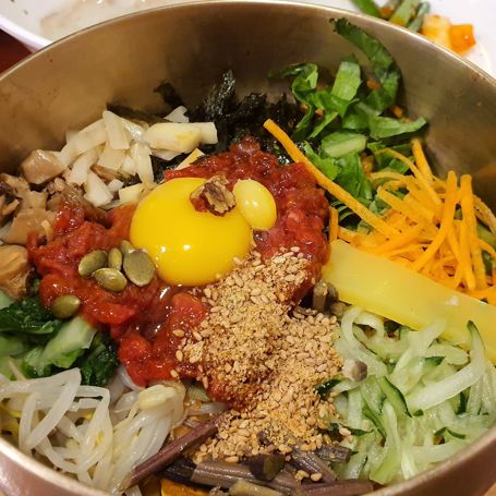 Sydkorea Jeonju Bibimbap