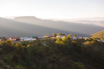 Oaxaca Bjergby Og Skov 584822101