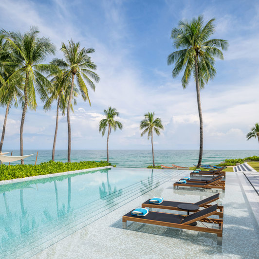 Main Pool Sunbed Area