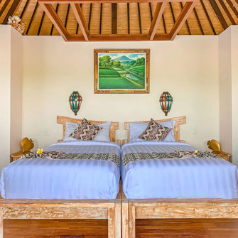 Twin Beds Værelse