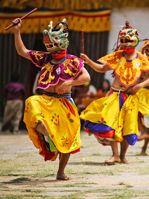 bhutan_thimphu_tsechu festival_befolkning_02