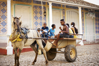cuba - cuba_befolkning_boern hestevogn_01
