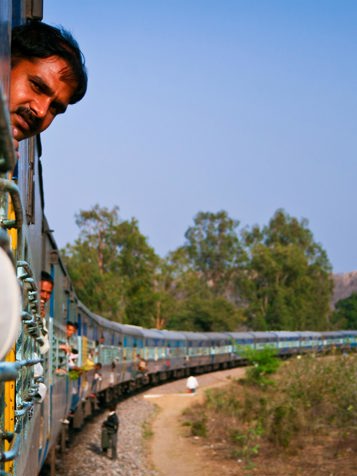 Togtur med Shatabdi-ekspressen