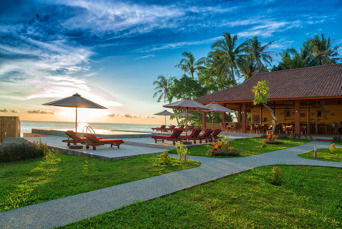ABWonderdive Bali Resort i morgengryet