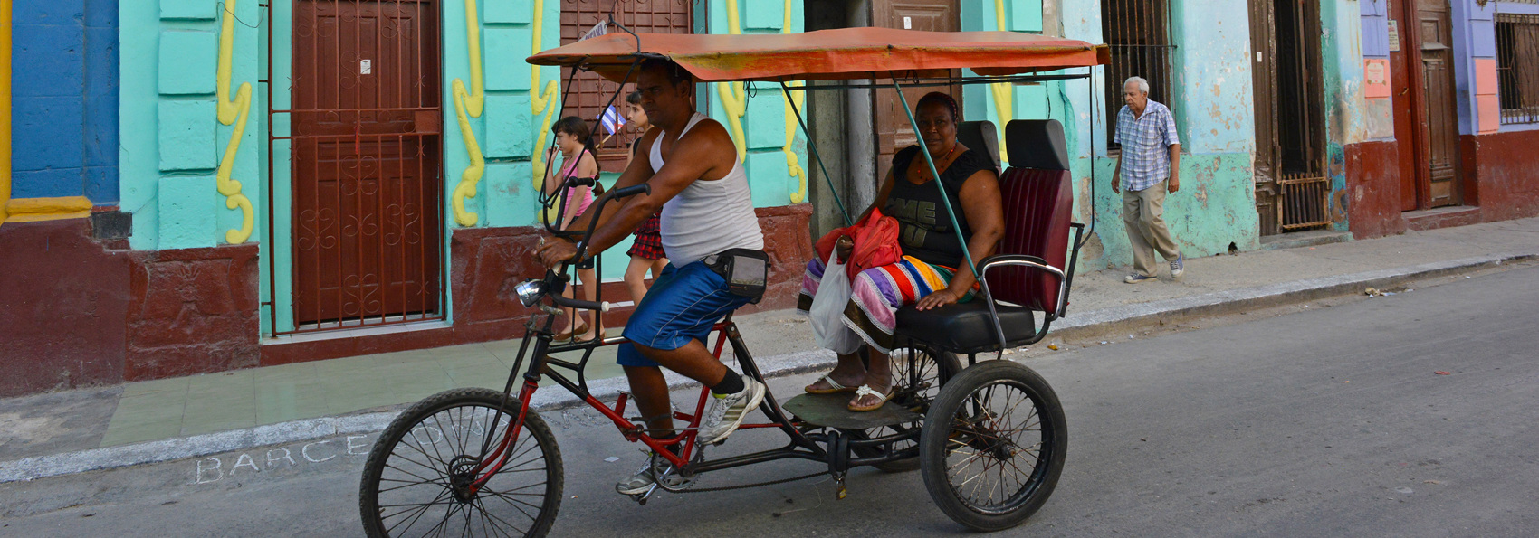 cuba - havana cykeltaxa