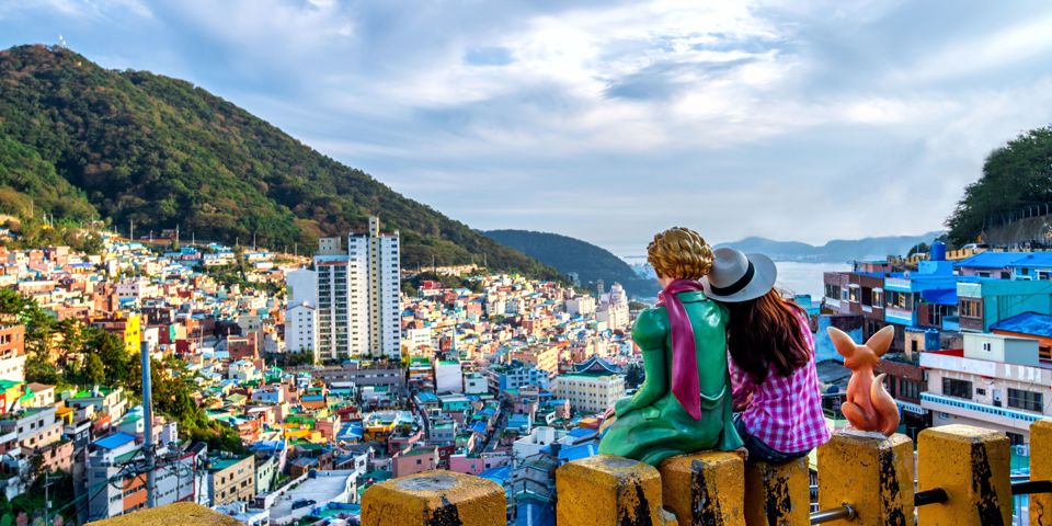Sydkorea Busan Gamcheon Culture Village Den Lille Prins