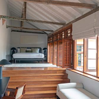 Elevated Bed Area
