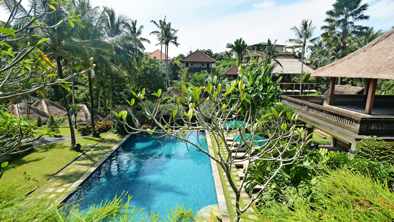 bali - pertiwi resort spa_private pool luftfoto