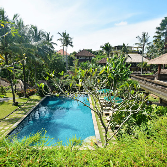 bali - pertiwi resort spa_private pool luftfoto