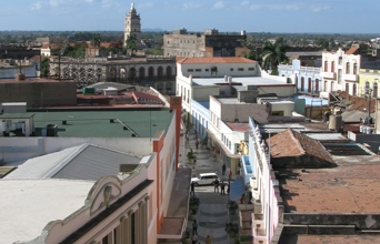 cuba - camaguey - gran hotel camaguey_udsigt fra vaerelse