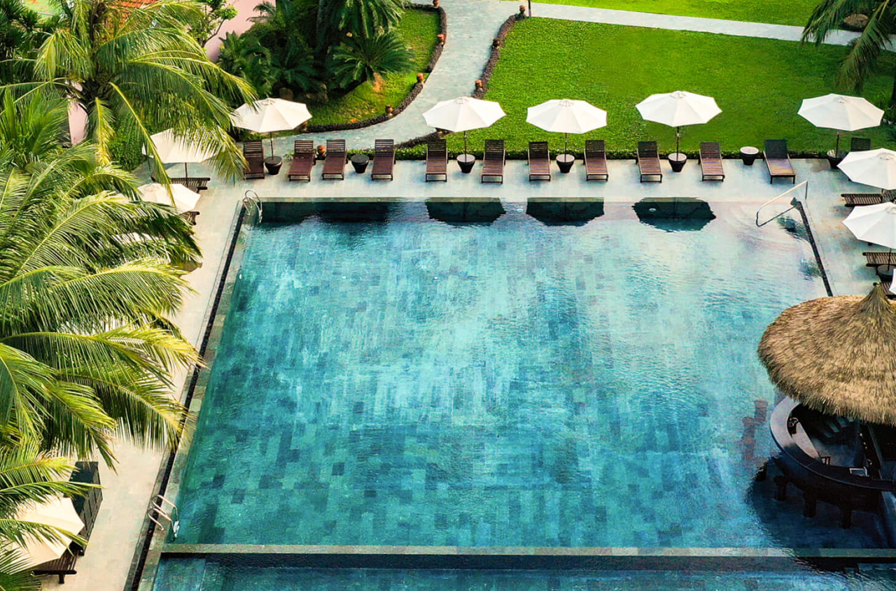 Bel Marina Hoi An Resort Pool Luft