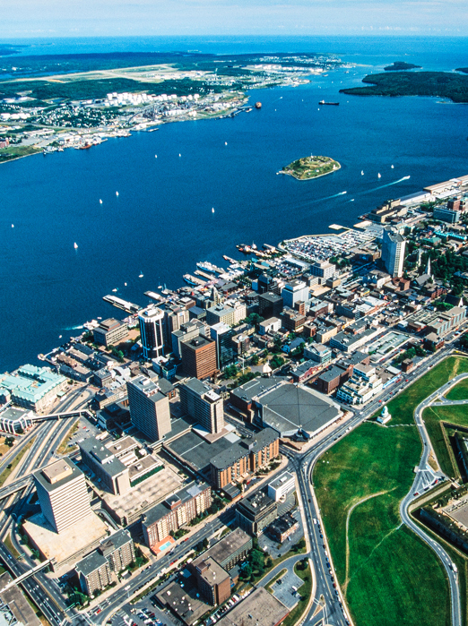 canada - Halifax_aerial_Citadel_01