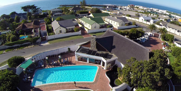 Sydafrika Whale Rock Luxury Lodge Luftpix