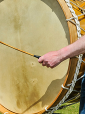 Northern Ireland Drum Associated With Ulster Protestants
