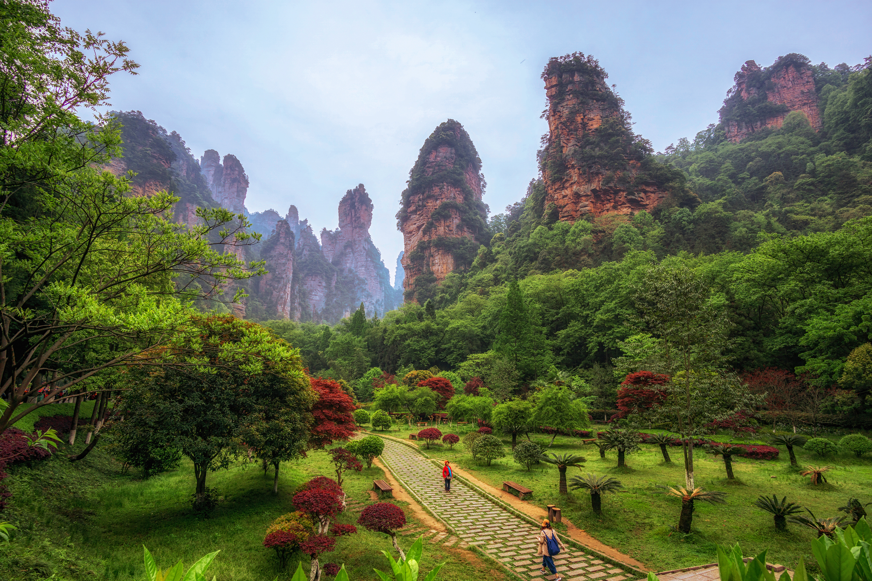 Zhangjiajie Nationalpark Huangshizhai Yellow Stone Village As 109407032 (1)