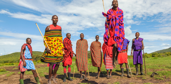 Masaier i Masai Mara
