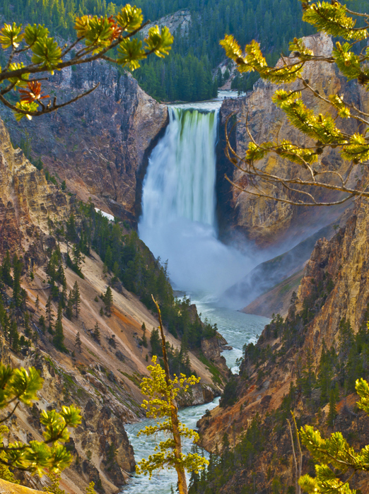 usa - wyoming_yellowstone national park_vandfald_01_hf