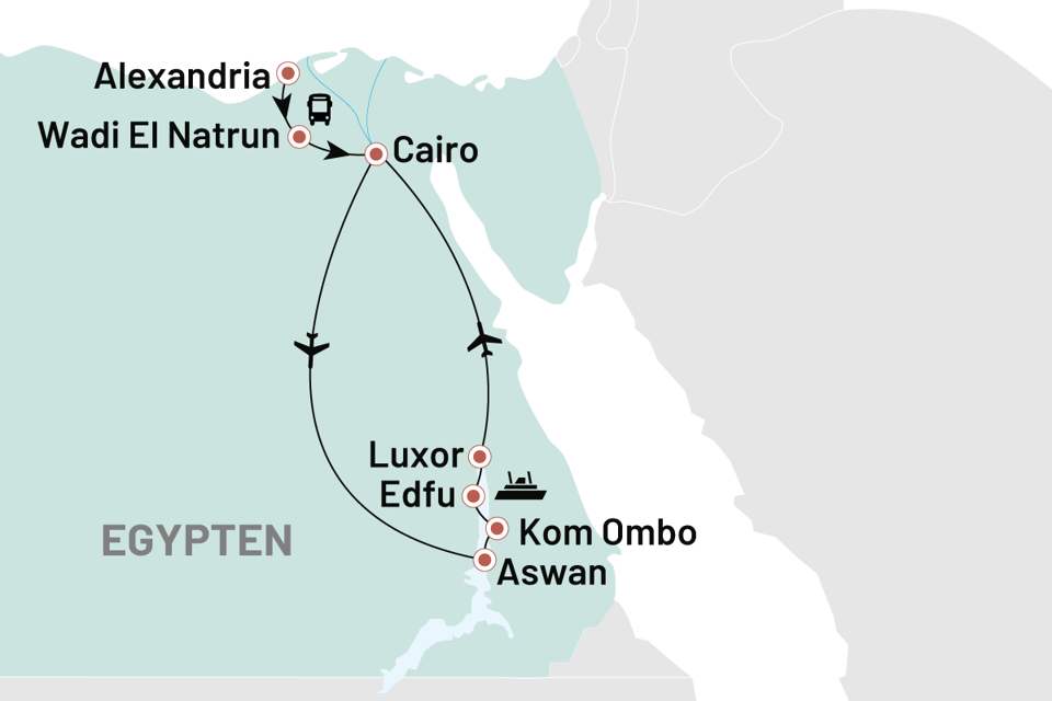 Egypten Fararoernes Land 2026