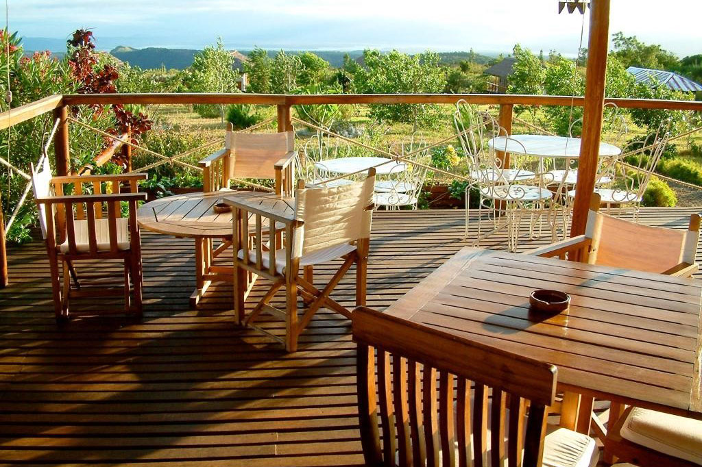 Nature Lodge Restaurant Terrasse
