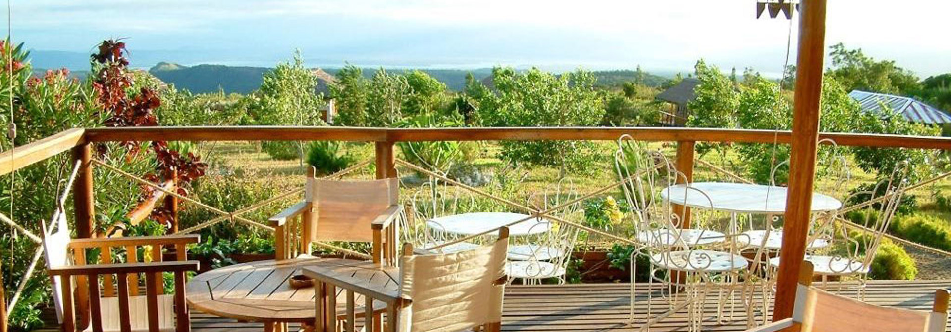 Nature Lodge Restaurant Terrasse