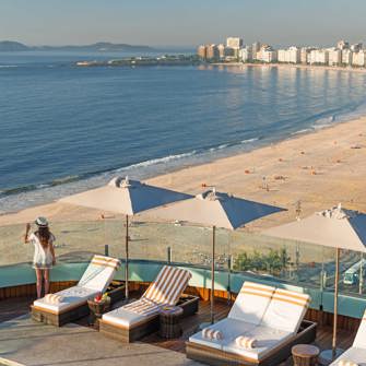 Rooftop Pool Beach Lookout