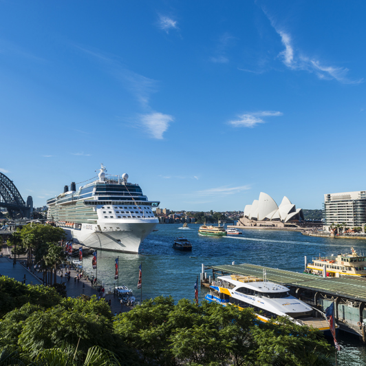 Krydstogtet begynder i Sydney