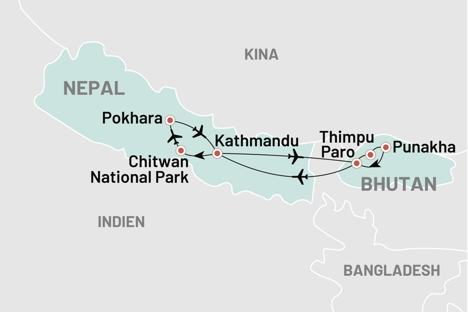 Nepal Himalayas Hjerte