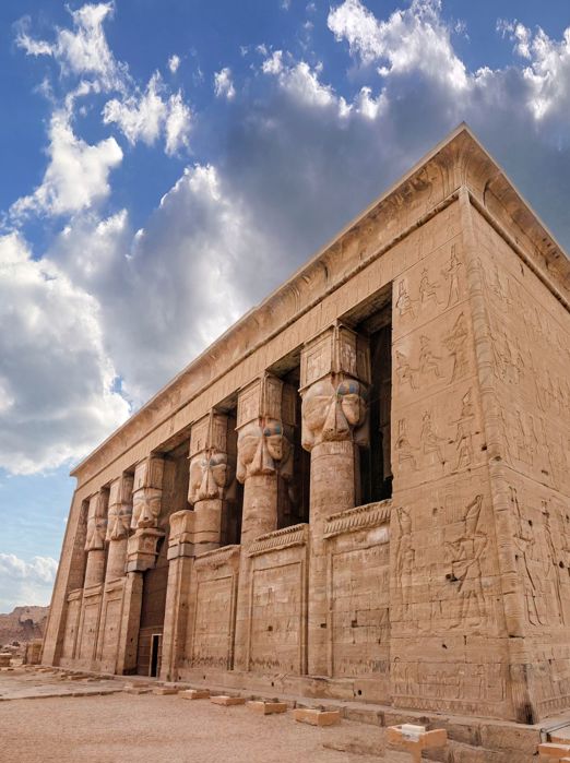Egypt Luxor Dendera Temple Hathor