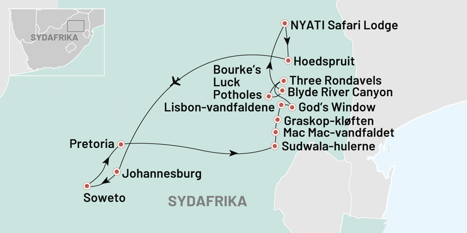 Sydafrika Det Vilde Sydafrika Alternativt Dagsprogam (1)