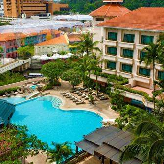 Hotel Paradox Singapore Pool Og Udsigt