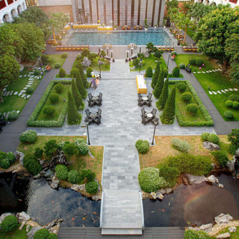 Garden And Pool