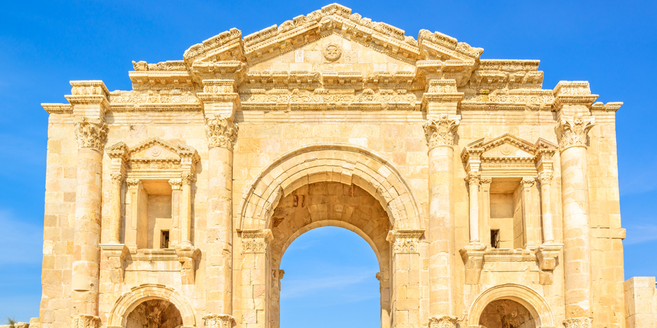 jordan - jerash triumfbue