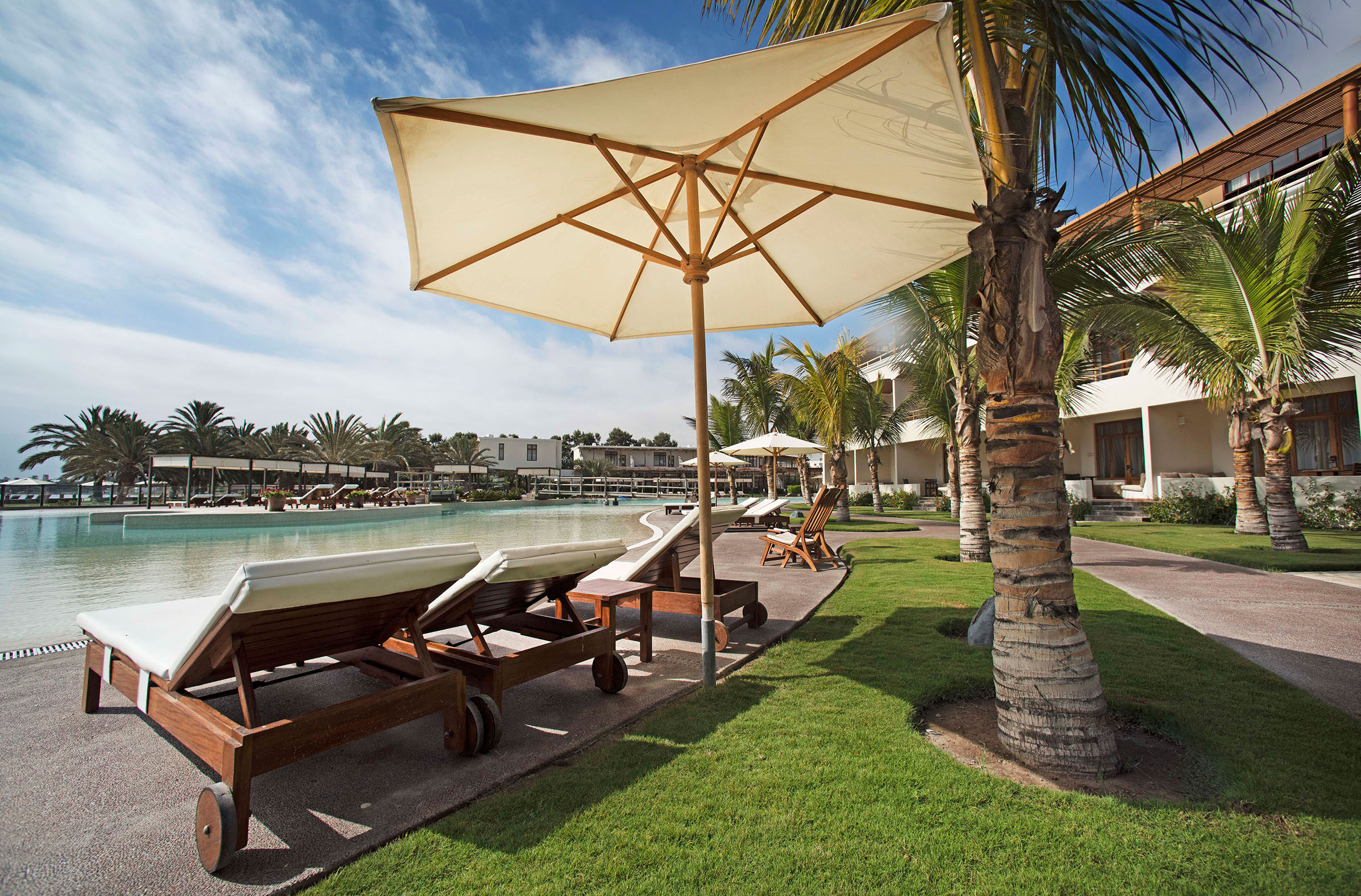 Pool Sunbed Umbrella