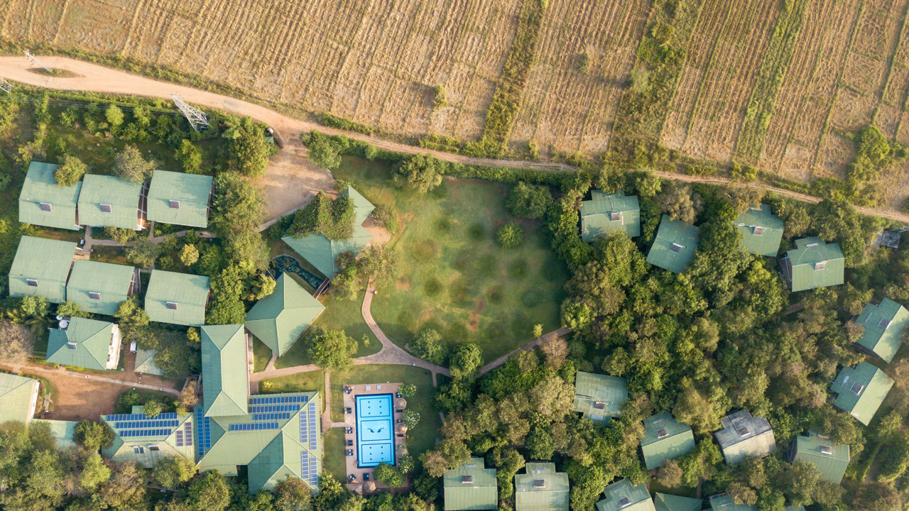 Aerial Directly Above