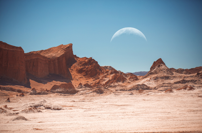 Atacama Maanedalen Maane
