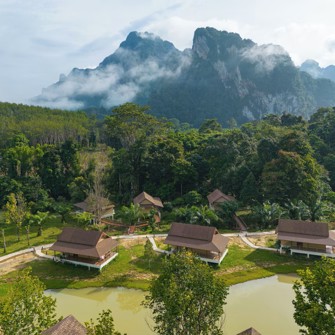 Lost Horizon Resort Areial View