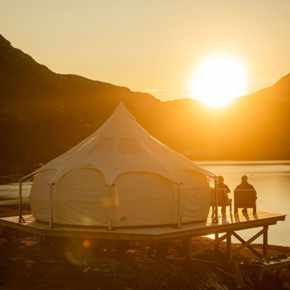 Camp Kangiusaq Sunset 3