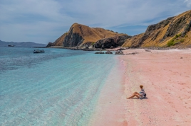 Pink Beach, Indonesien
